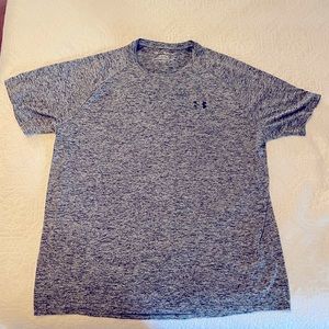 Gray Athletic quick dry Under Armour T-shirt.